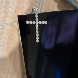 Swarovski cross necklace